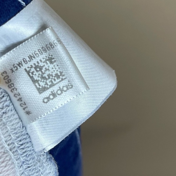 adidas Originals Small 3 stripe French terry shorts tie dye sporty casual - Picture 11 of 14